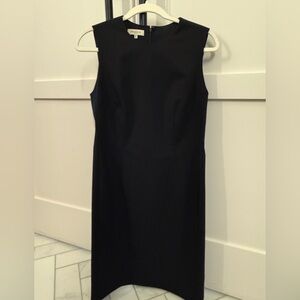 Lafayette 148 New York Black Harpson Sleeveless Sheath Dress
